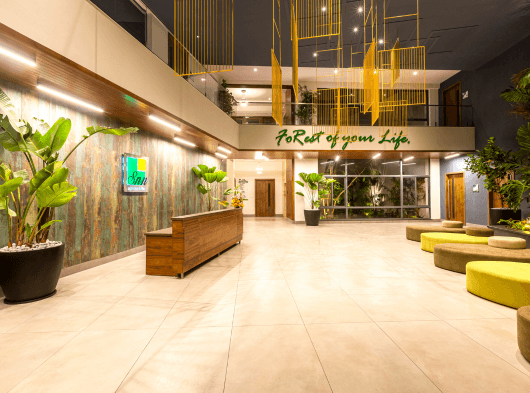 <span><b>Live with nature</b></span>